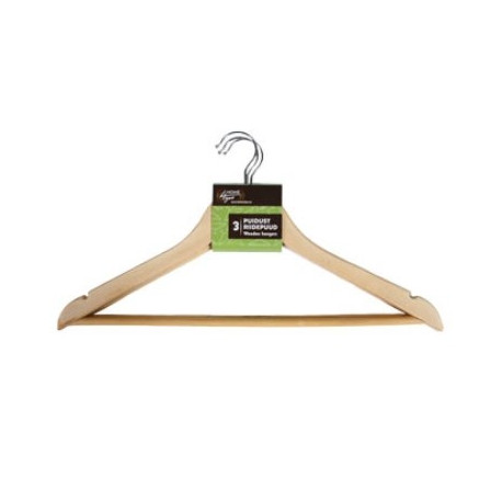 Riidepuud 60482, 3 tk kompl./naturaalne puit