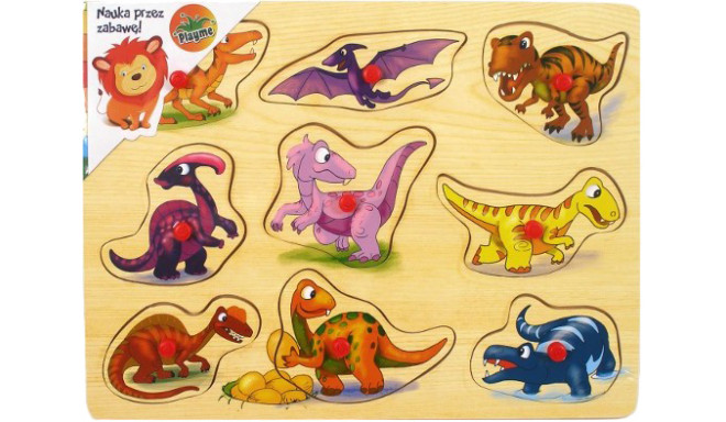 Brimarex baby puzzle Dinosaurs 9pcs