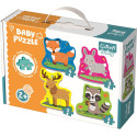 Trefl baby puzzle Forest Animals 4in1