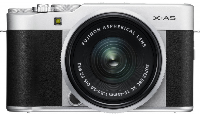 Fujifilm X-A5 + 15-45mm Kit, sudrabots (atvērts iepakojums)