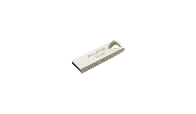 Adata flash drive 64GB USB 2.0 UV210, silver