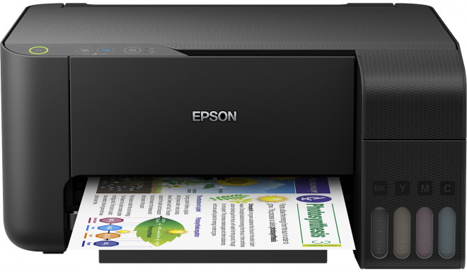 Epson tintes printeris EcoTank L3110 3in1, melns