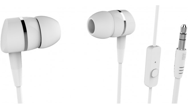 Vivanco kõrvaklapid + mikrofon Smartsound, valge (38010)