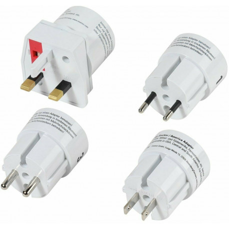 Vivanco travel adapter 4pcs (7292)