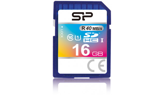 Silicon Power memory card SDHC 16GB Class 10