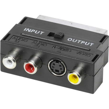 Vivanco adapteris SCART - 3xRCA (47048)