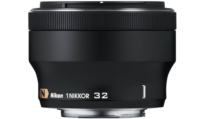 Nikon 1 Nikkor 32mm f/1.2 objektiiv, must
