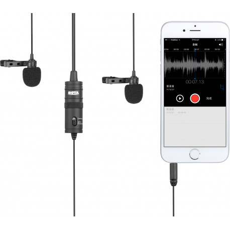 Boya mikrofon BY-M1DM Dual Lavalier