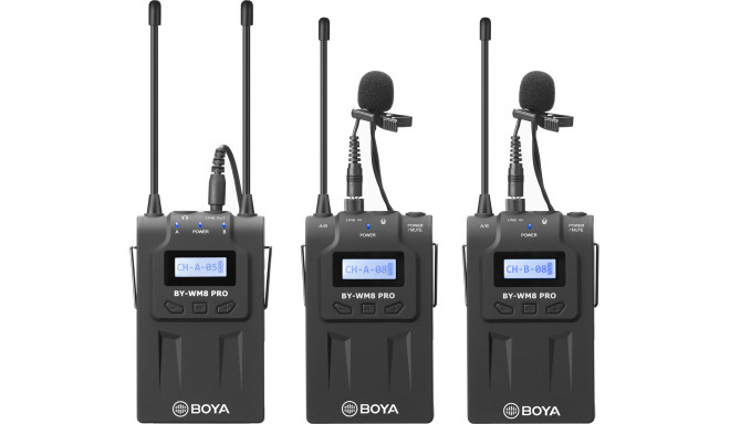 Boya mikrofons BY-WM8 Pro-K2 UHF Wireless