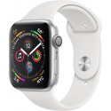 Apple Watch 4 GPS 44mm Sport Band, white