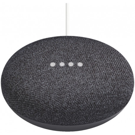 Google Home Mini UK viedais skaļrunis, kokogļu krāsā