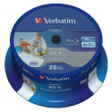 Verbatim BD-R 25GB 6x Printable 25pcs cake