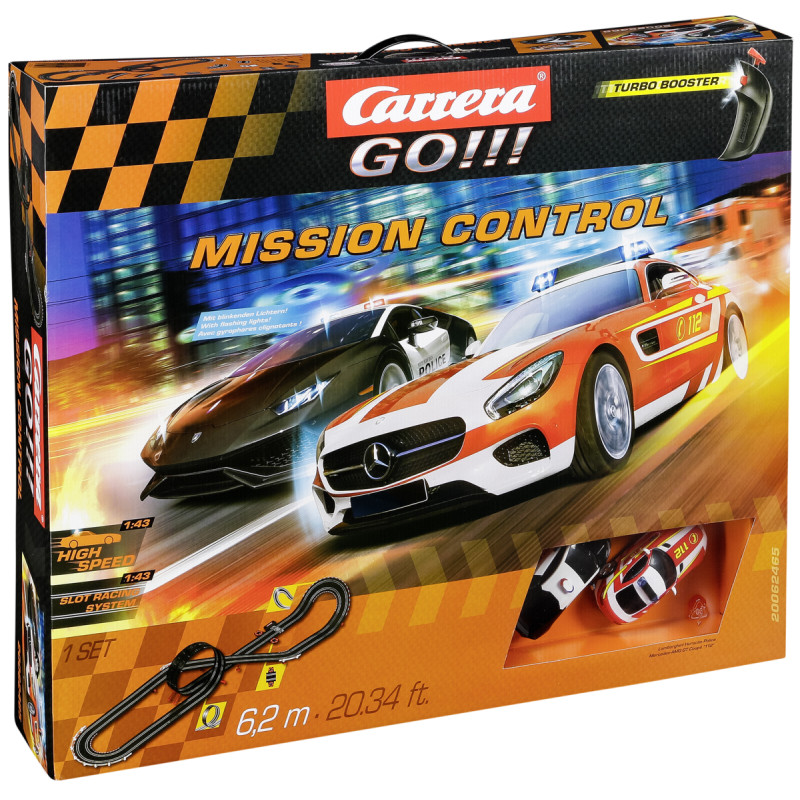 Carrera GO!!! race track Mission Control (62465) - Racing tracks &  accessories 