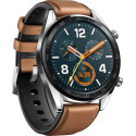 Huawei Watch GT, hõbedane/pruun
