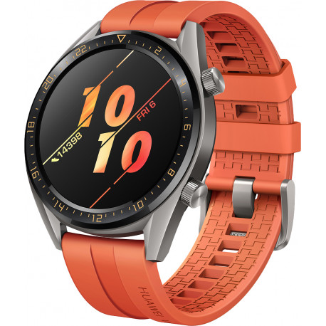 Huawei Watch GT, titāna pelēks/oranžs