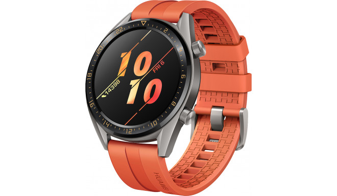 Huawei Watch GT, титаново-серый/оранжевый