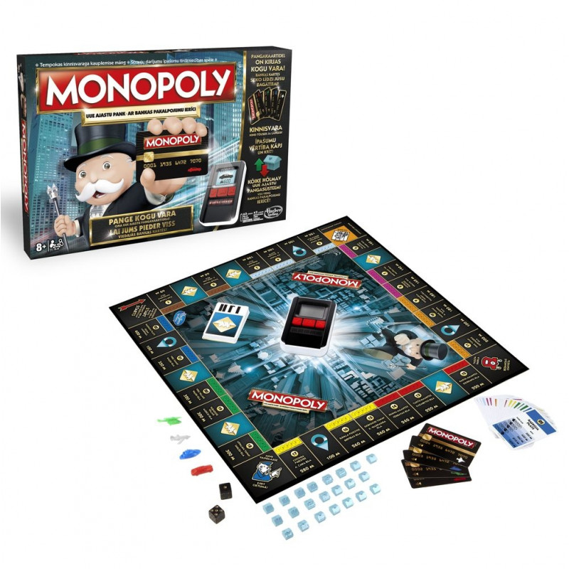 MONOPOLY Board game Ultimate Banking (In Estonian and Latvian lang ...