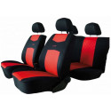 Seat cover set red Tuning Line