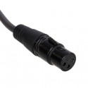 XLR Cable 3-Pin XLR Male to Fema 1.5m