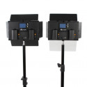 Falcon Eyes LED Lamp Set Dimmable DV-384CT with light stands