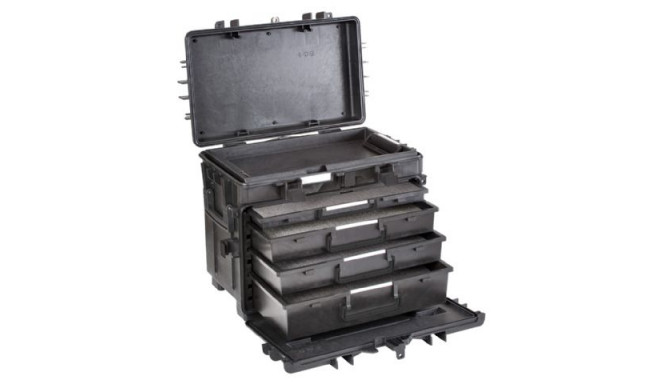 Explorer Cases 5140 Trolley Black with Foam Drawers