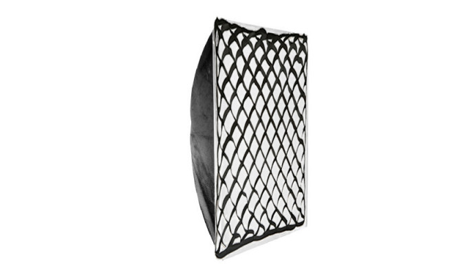 Falcon Eyes Foldable Softbox + Honeycomb Grid FESB-9090HC 90x90 cm