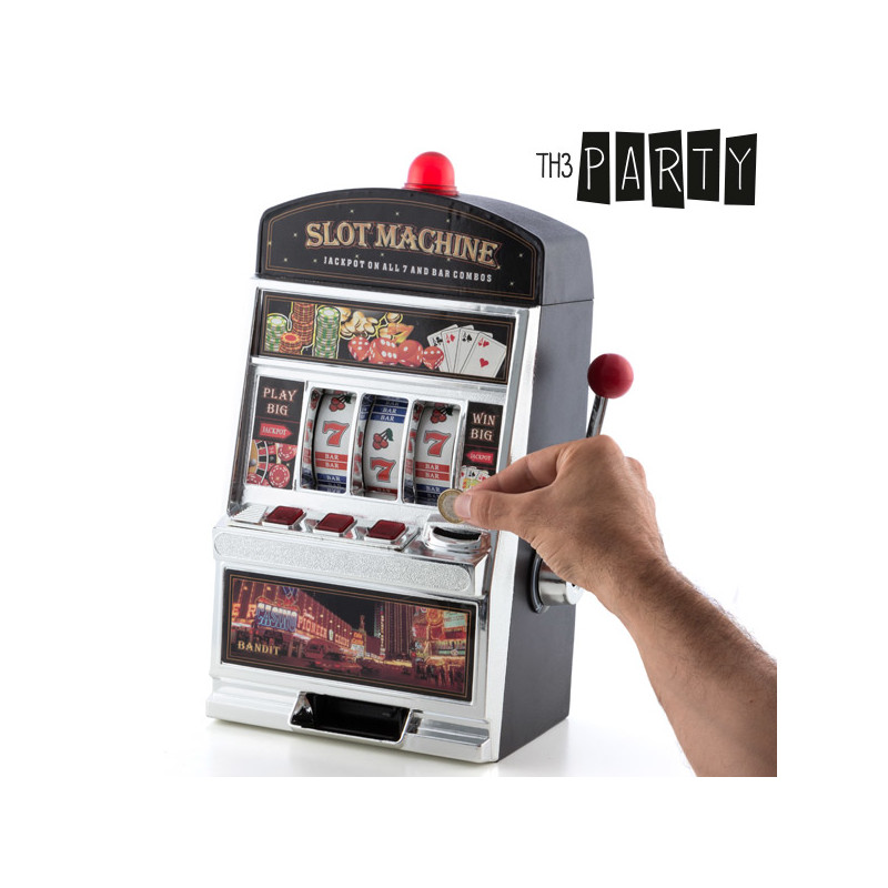 Slot machine piggy bank