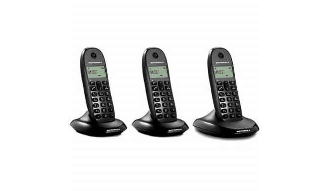 Wireless Phone Motorola C1003 (3 pcs) Black