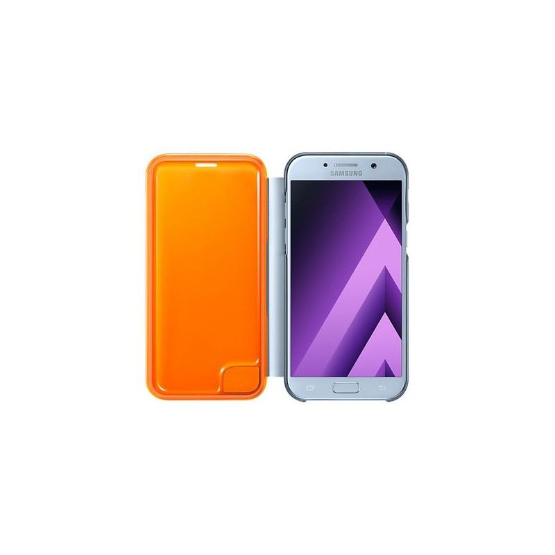 Neon flip. Чехол-книжка Samsung Neon Flip Cover EF-fa520 для Galaxy a5 (2017). Samsung EF-fa520 Flipcover Neon чехол для Galaxy a5 (2017), Blue. Samsung Neon. A50 Samsung неон.