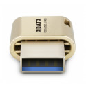 Adata flash drive 64GB UC350 OTG USB-C USB 3.0, gold