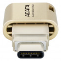 Adata flash drive 64GB UC350 OTG USB-C USB 3.0, gold