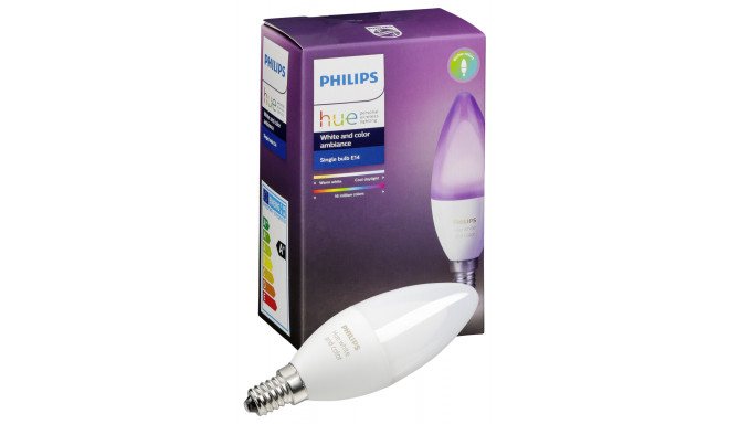 Philips nutipirn Hue Color Ambiance LED DIM E14 6,5W