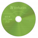 1x5 Verbatim BD-R Blu-Ray 25GB 6x Speed white colour surface