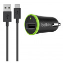 Belkin car charger 2.1A + USB-C cable (F7U002bt06-BLK)