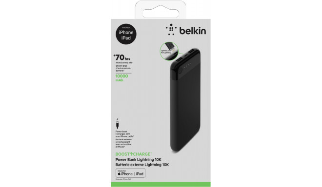 Belkin Boost Charge Power Bank 10K Lightning-Connector black