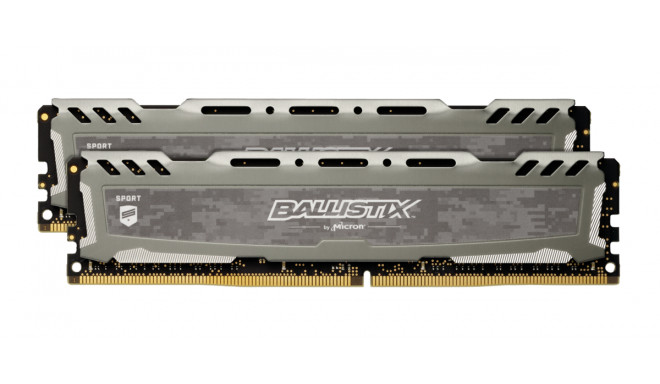 Ballistix RAM Sport LT 32GB Kit DDR4 16GBx2 2400 DIMM 288pin grey