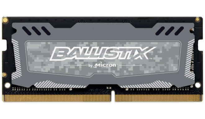 Ballistix RAM Sport LT 4GB DDR4 2666 MT/s SODIMM 260pin grey