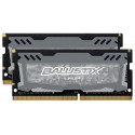 Ballistix RAM Sport LT 32GB Kit DDR4 16GBx2 2666 SODIMM 260pin grey