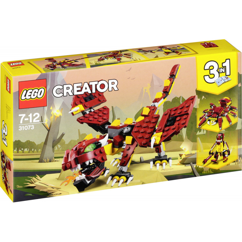 LEGO Creator m nguklotsid Mythical Creatures 31073 LEGO