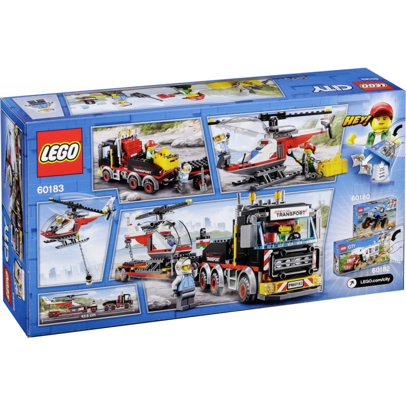 lego heavy cargo transport 60183