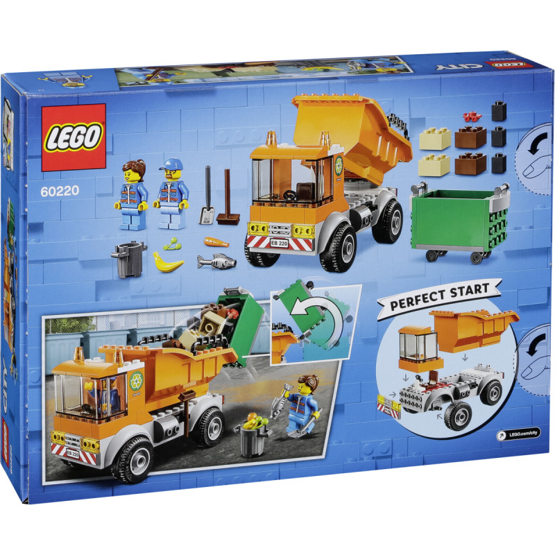 lego city 60220 garbage truck