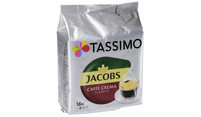 Jacobs kohvikapslid Caffe Crema Classico T-Discs 16tk