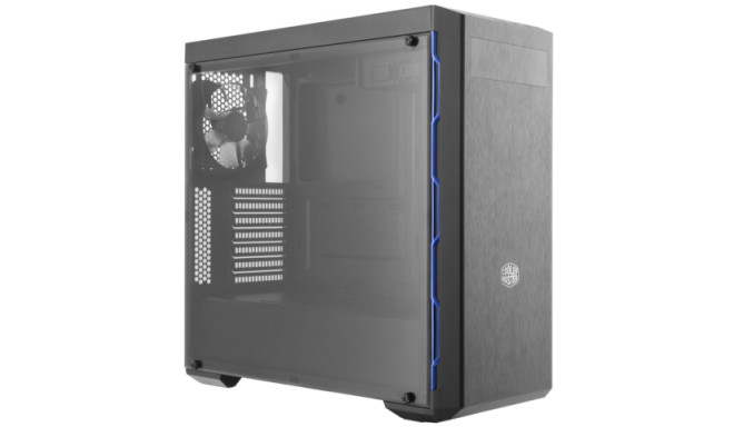 PC CASE COOLER MASTER MASTERBOX MB600L MIDI TOWER W/ODD BLUE WINDOW