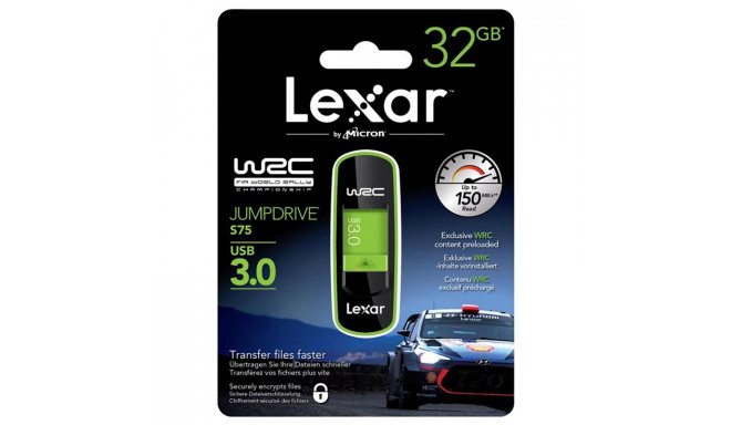 Lexar flash drive 32GB JumpDrive S75 WRC