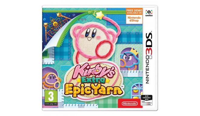 3DS mäng Kirby's Extra Epic Yarn