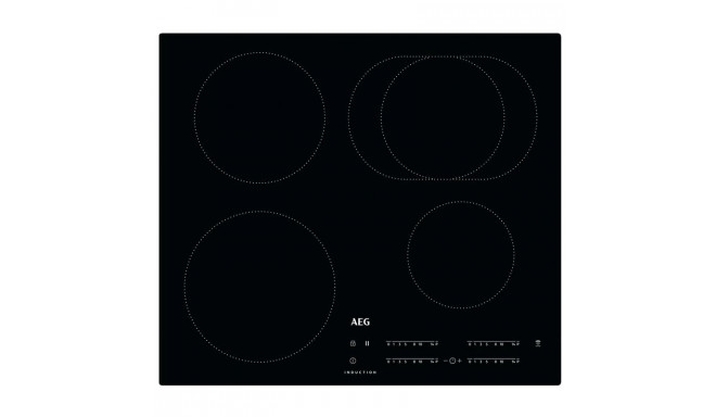 AEG, 3000 Basic, laius 58 cm, raamita, must - Integreeritav induktsioonpliidiplaat
