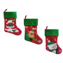 Christmas Craft - Stocking snowflake Red/Green - model to choose