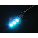 3-diodowa płytka z oświetleniem LED (5V 216mW, 7 kolorów)