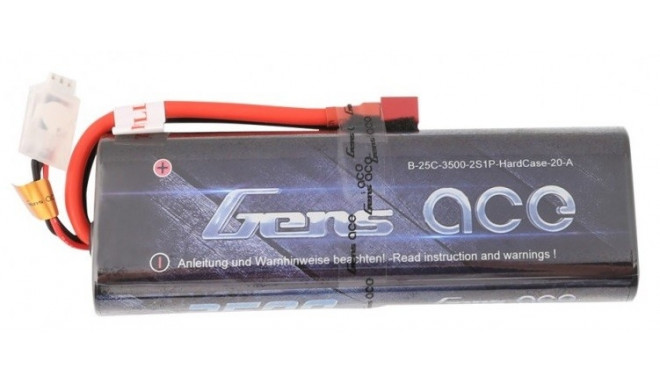 Gens Ace battery 3500mAh 7.4V 25C HardCase