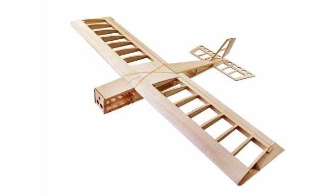 Airplane Stick Balsa Kit (wingspan 1060mm) + Engine + ESC + 4x Servo